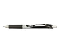 Pentel BL77E-AX EnerGel Eco Retractable Gel Rollerball Pen - Made with 79% Recycled Materials - Black Ink