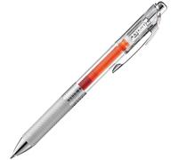 Pentel BL77TL-F EnerGel Ink Ballpoint Pen Orange 10 Pieces