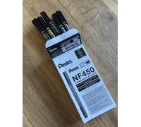 Pentel Black Extra Fine Point Permanent Markers ( REF - NF450 ) BOX 12,BRAND NEW
