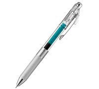 Pentel BLN75TL-S3X EnerGel Pure Retractable Gel Roller Pen, Turquoise