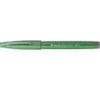 Pentel SES15C-D felt-tip pen with flexible brush-like tip green