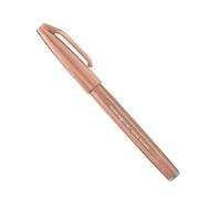 Pentel Brush Sign Pen Pale Brown 1 count (Pack of 1) Light Brown