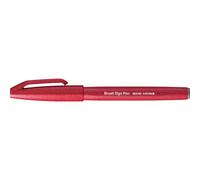 Pentel Brush Sign Pen - Red