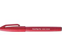 Pentel Brush Sign Pen - Red