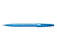 Pentel SES15C-S fiber pen with flexible brush-like tip light blue