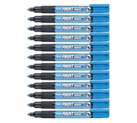 Pentel Bullet Point Paint Marker - Sky Blue Ink (Pack of 12 Markers)
