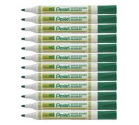 Pentel Everyday DryWipe Marker Bullet Tip 4.2mm Line Width 2.1mm Green (Pack of