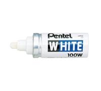 Pentel Bullet Tip Broad Marker - White