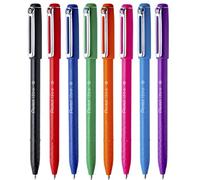 Pentel BX457 Izee Ball Cap 0.7 mm Pack of 8 Colours