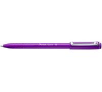 Pentel BX460-V IZee Ballpoint Pen with Cap and Metal Clip Wide Tip 1 mm Purple