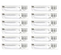 Pentel BXLM1002-A2 Pack of 12 Refills x2 for IZee Ballpoint Pen with Cap BX460 1 mm Black
