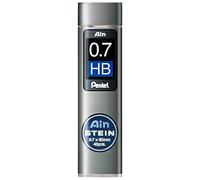 Pentel Ain Stein Mechanical Pencil Lead, 0.7mm HB, 40 Leads (C277-HB)