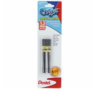 Pentel CH13 Super Hi-Polymer 1.3mm Crayz Mechanical Pencil Black HB Lead Refills