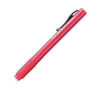 Pentel Clic Retractable Eraser, Refillable, Red Barrel (PENZE22B)
