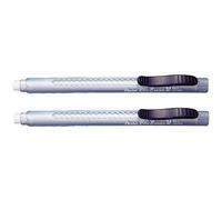 Pentel Clic Stick Eraser Rubber Holder - Blue Barrel - White Eraser (2)