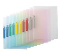 Pentel Clip File Recycology Assorted Pack of 10