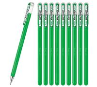 Pentel Color Ballpoint Pen Matte Hop Green 10 Count K110-VD