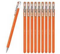 Pentel Color Ballpoint Pen Matte Hop Orange 10 Count K110-VF