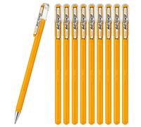 Pentel Color Ballpoint Pen Matte Hop Yellow Orange 10 Count K110-VF2