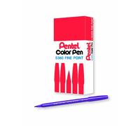 Pentel Colour Pen - Violet (Pack of 12)