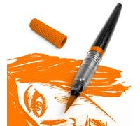 Pentel Colour Water Brush Pens Refillable, Calligraphy, Manga 24 Colours