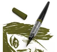 Pentel Colour Water Brush Pens Refillable, Calligraphy, Manga 24 Colours