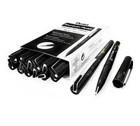 Pentel Disposable Fountain Pen - JM20 - Marbleized Gold and Black Barrel - Black Ink - Box of 12 + 2