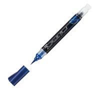 Pentel Dual Metallic Brush Pen - GREEN AND METALLIC BLUE
