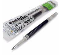 Pentel Energel 0.7mm Refill Metal Tip LR7 - BL77/BL57/BL37 Pack of 2 - Lime Green