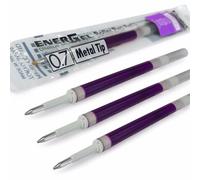 Pentel Energel 0.7mm Refill Metal Tip LR7 - BL77/BL57/BL37 Pack of 4