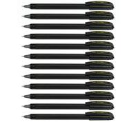 Pentel EnerGel 96% Recycled Pen Black - Pack of 12