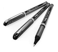 Pentel Rollerball Pen Energel BL27 - 0.7mm Metal Tip, Black Ink - Pack of 3