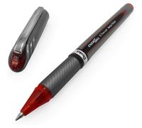 Pentel Energel BL27 Liquid Gel Ink Rollerball Pen - 0.7mm Metal Tip - Red Ink - Pack of 3