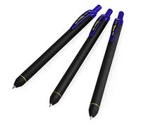 Pentel Energel BL437R1 Retractable Gel Ink Rollerball Pen - 0.7mm Nib - Blue - Pack of 3