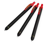 Pentel Energel BL437R1 Retractable Gel Ink Rollerball Pen - 0.7mm Nib - Red - Pack of 3