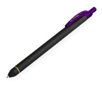 Pentel Energel BL437R1 Retractable Gel Ink Rollerball Pen - 0.7mm Nib - Violet - Single