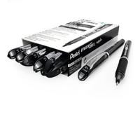 Pentel Energel BL60 Liquid Ink Rollerball Pen - 1.0mm - Black - Pack of 12