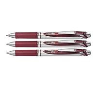 Pentel Rollerball Pen EnerGel XM 0.7mm Retractable Burgundy