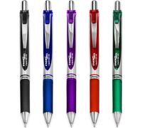 Pentel EnerGel Xm Retractable Gel Pen Medium Black (Pack of 12) BL77-A