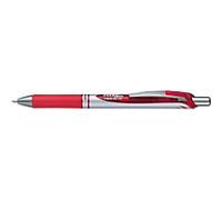 Pentel Energel XM Rollerball Pen 0.7mm Retractable, red