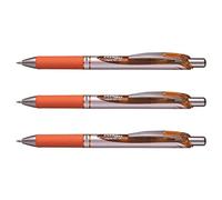 Pentel Energel XM Retractable 0.7mm, Orange