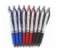 Pentel Energel Deluxe RTX Retractable Liquid Gel Pen 0.5mm Fine Line Needle Tip Black.blue.red Ink-each 3 Pens/total 9 Pens Special Value Set
