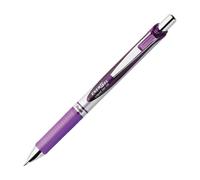 Pentel EnerGel Deluxe RTX Retractable Liquid Gel Pen 0.7mm Metal Tip Violet Ink 2 Pack (BL77BP2V)