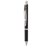 Pentel EnerGel Document BLP77-AX gel rollerball, black, 0.7 mm line width, print mechanics, refillable, waterproof, lightfast ink - document-proof according to ISO 27668-2