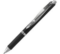 Pentel EnerGel Document BLP77-AX gel rollerball, black, 0.7 mm line width, print mechanics, refillable, waterproof, lightfast ink - document-proof according to ISO 27668-2