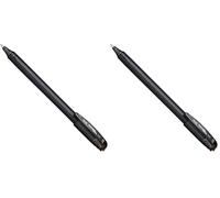 Pentel EnerGel Eco BL417 Quick Drying Gel Pen Black (Pack of 2)