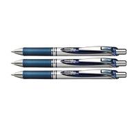 Pentel Energel Gel Ink Rollerball (Pack of 3 Midnight Blue
