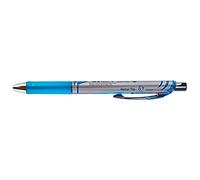 Pentel EnerGel Gel Rollerball Pen with Push Mechanism Pack of 6 0.7 mm Blue Pack of 6