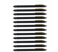 Pentel EnerGel Noir BL437R1-A, 0.7mm Black - Pack of 12