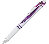 Pentel EnerGel Pearl Deluxe Retractable Liquid Gel Ink Pen, 0.7mm Point, Violet Ink.